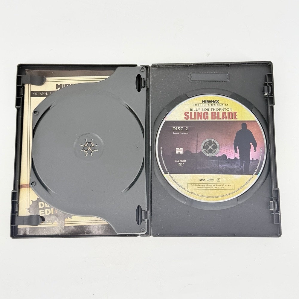 Sling Blade DVD Deluxe Edition 2 Disc Director's Cut Billy Bob Thornton - Picture 6 of 6